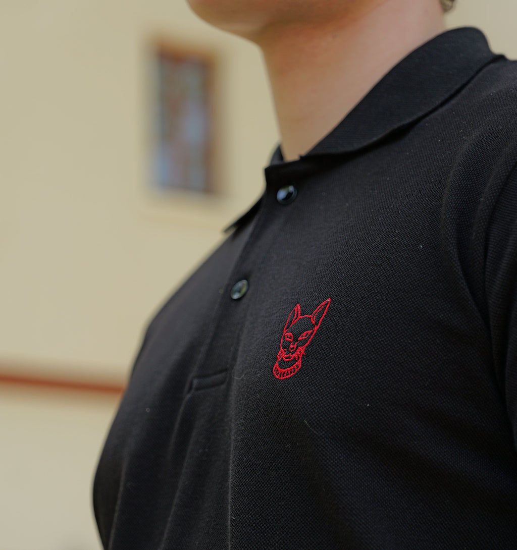 Erkek Slim Fit Siyah Polo Tişört – %100 Pamuk, Şık ve Rahat